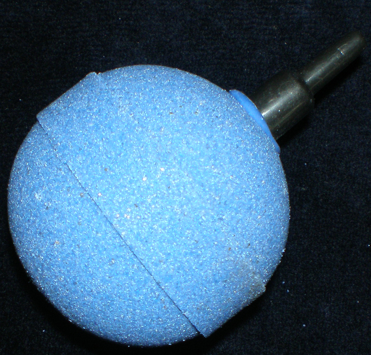 Rundlüfterstein, Ø 5 cm Belüfterstein für Luftschlauch 4/6mm