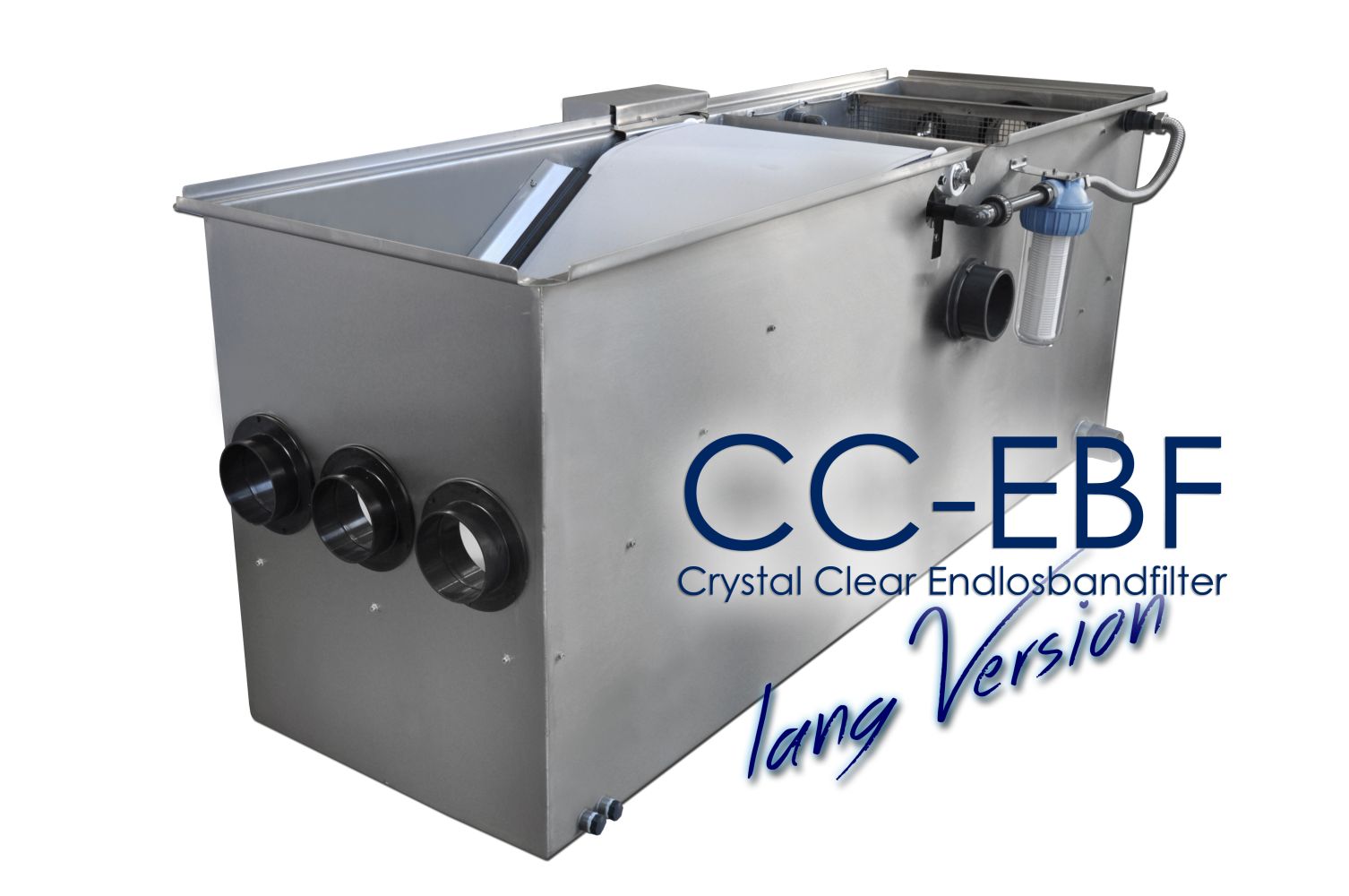 CC - EBF 1000P-L Crystal Clear Endlosbandfilter Pumpversion Lang-Version