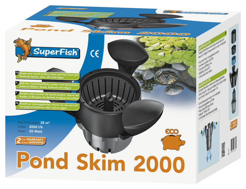 SuperFish Pond Skim 2000 - Teichskimmer