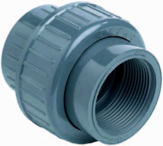 PVC-Kupplung 3/3 63mm x 2"