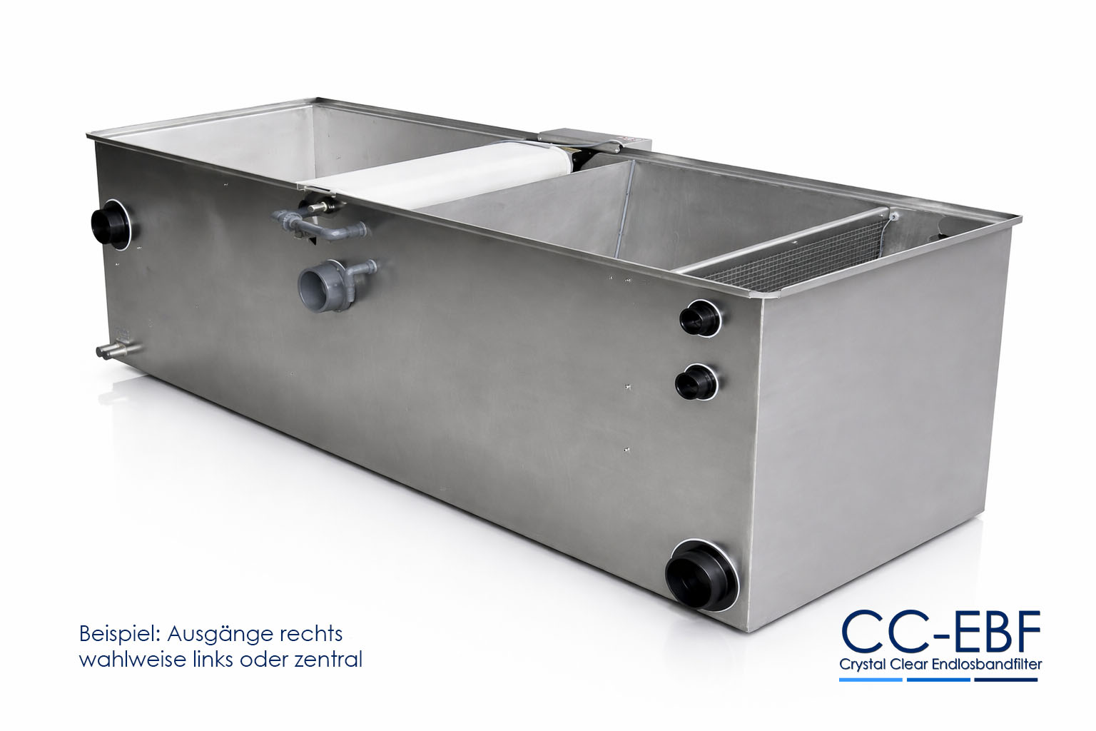CC - EBF 1000P-L Crystal Clear Endlosbandfilter Pumpversion Lang-Version