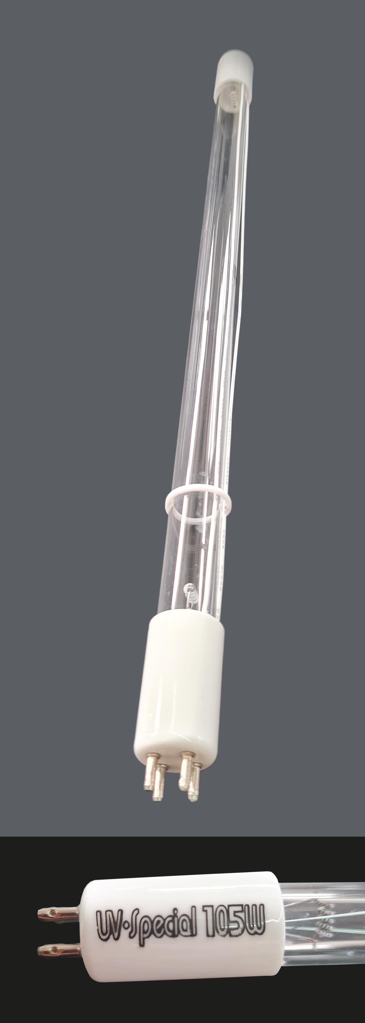UVC Tauch-Freistrahler 105 Watt Amalgam Ersatzröhre