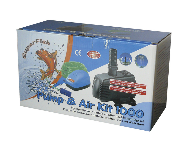 SF Air Pump Kit 1000 Pumpe + Belüftungsset