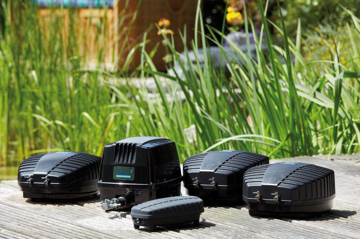 Oase AquaOxy 250 Teichbelüfter 250 l/h Belüftungsset