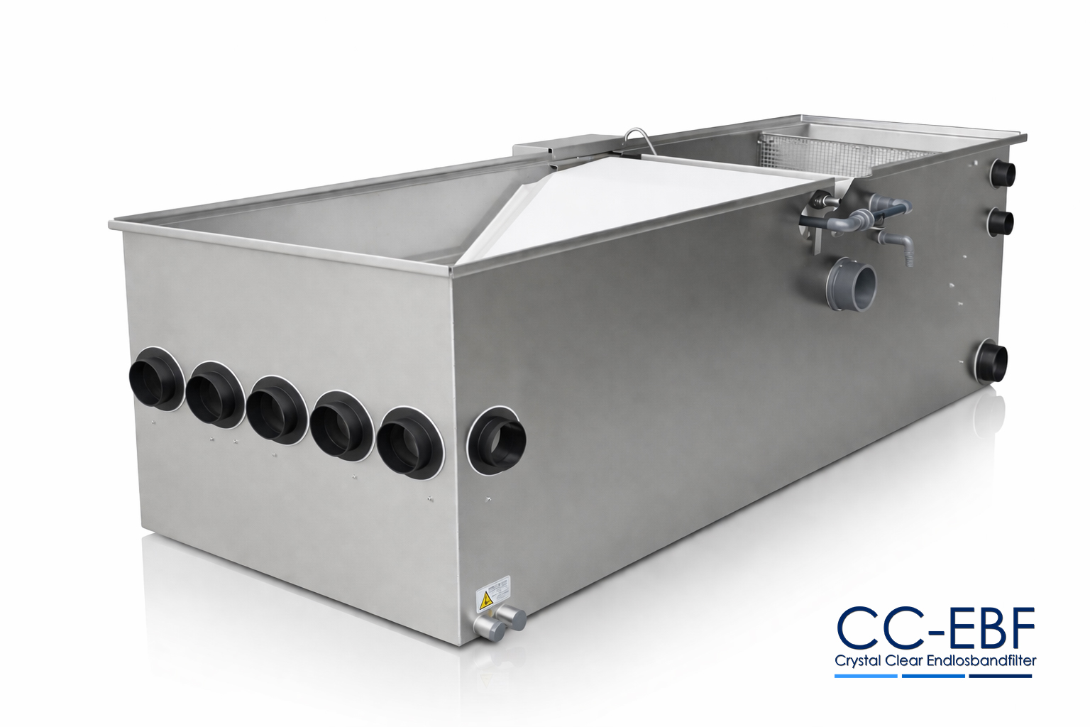CC - EBF 1000P-L Crystal Clear Endlosbandfilter Pumpversion Lang-Version