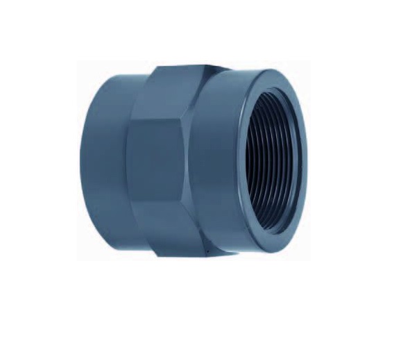 PVC-Gewindemuffe mit Innengewinde 20x 1/2 Zoll Effast