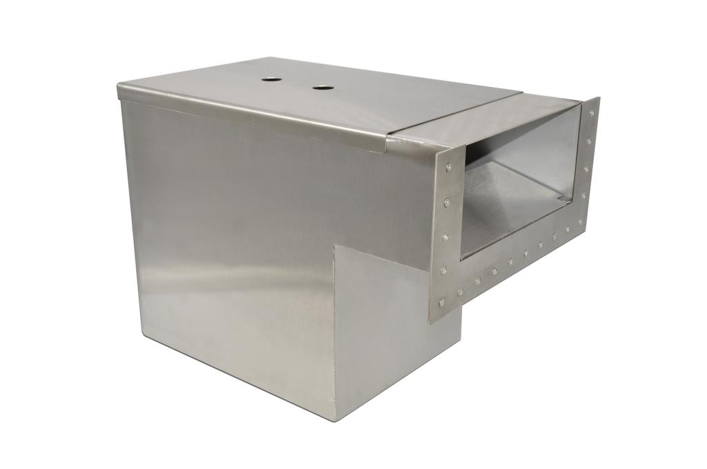 CC - Edelstahl Einbauskimmer für Pool und Teich 57x32x40cm