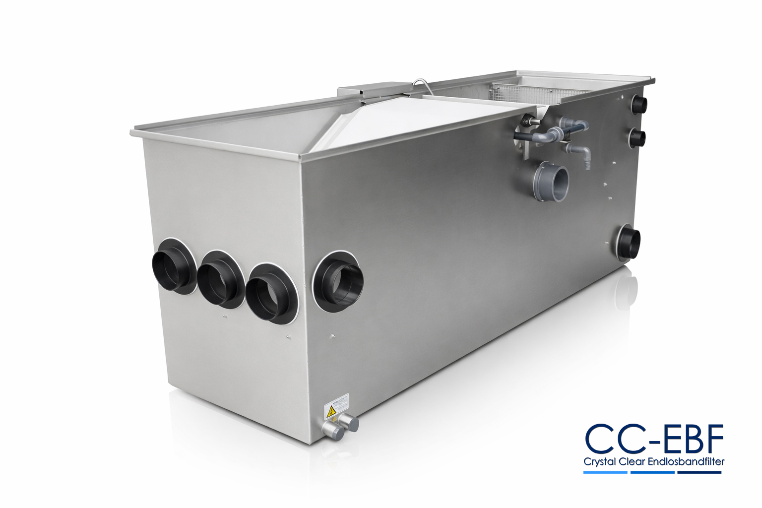 CC - EBF 500S-L I Crystal Clear Endlosbandfilter Schwerkraft Lang-Version