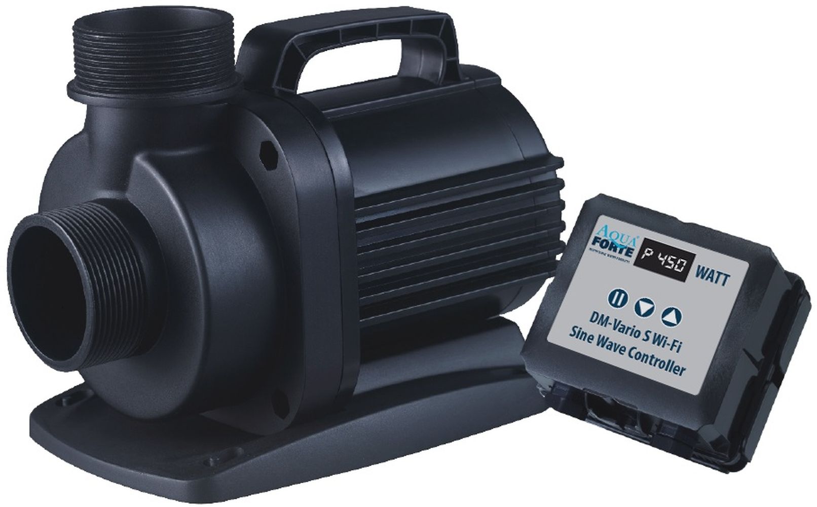 Aquaforte DM-20000S Vario Wi-Fi regulierbare Teichpumpe 130 Watt