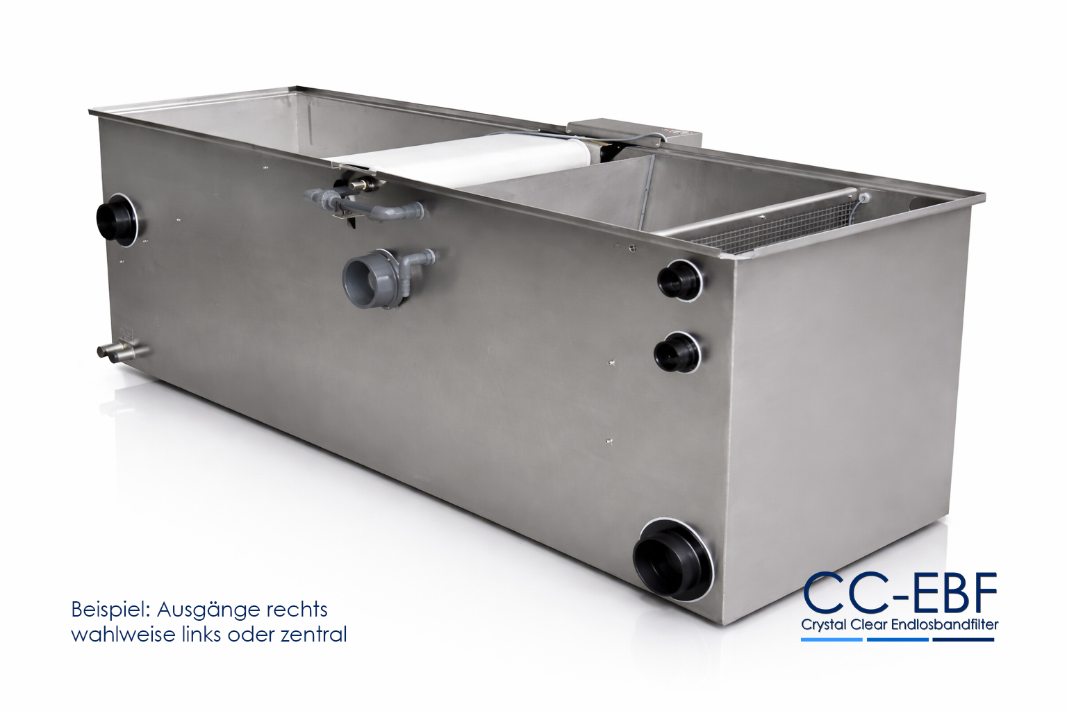 CC - EBF 750P-L I Crystal Clear Endlosbandfilter Pumpversion Lang-Version