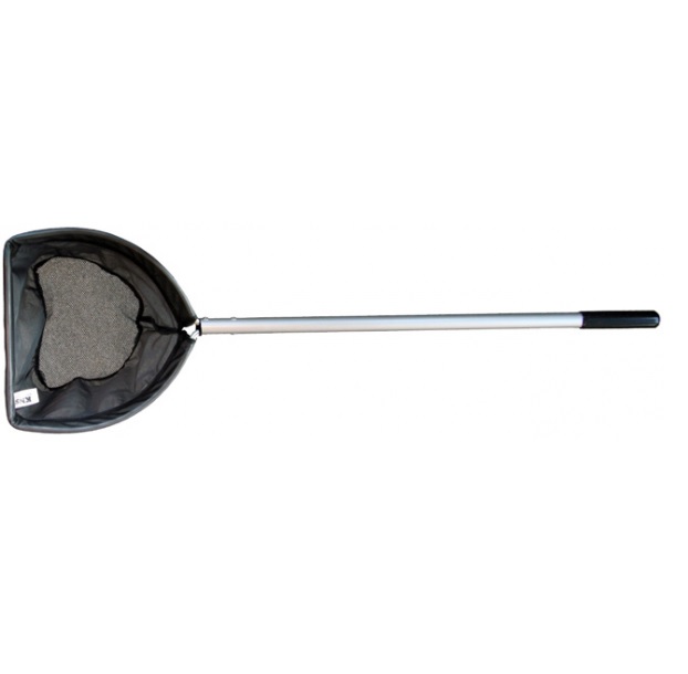 KNS Netz Kescher D-Form 30 x 30 und Stiel 75cm