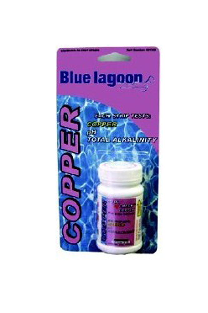 Blue Lagoon Kupfer Teststreifen