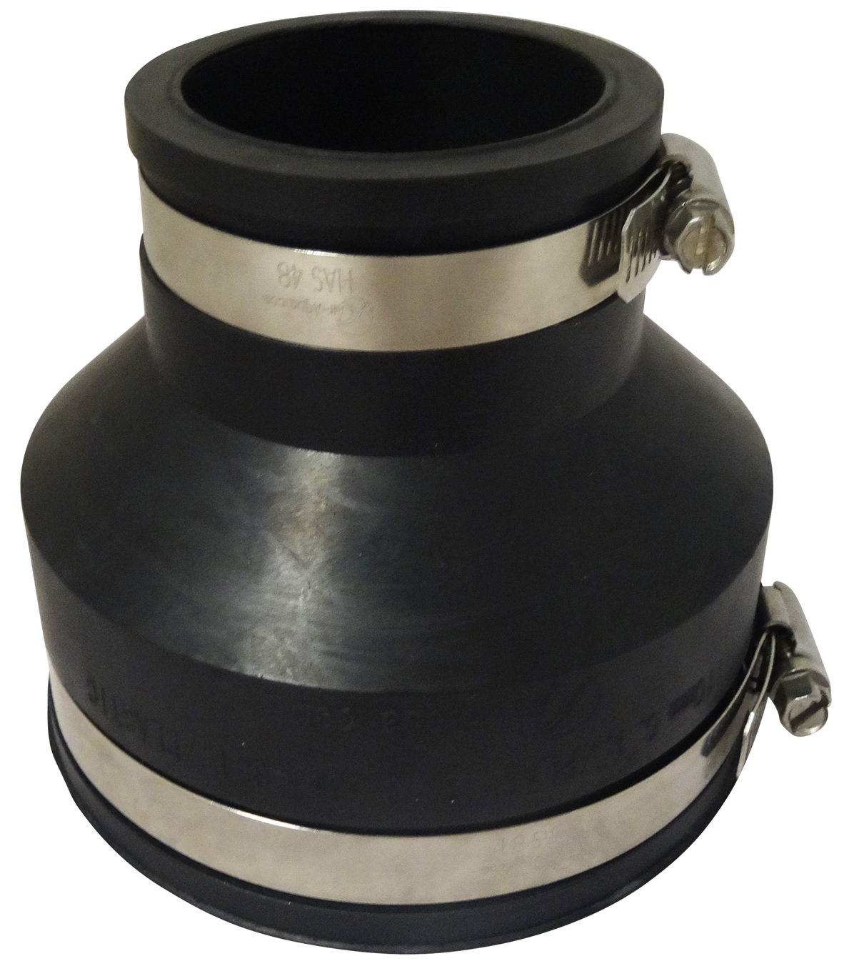 Flexible Reduziermuffe 160x110 mm, Rohrverbinder Fittings