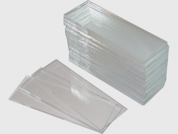 Mikroskopierbesteck Objektträger 50 Stück