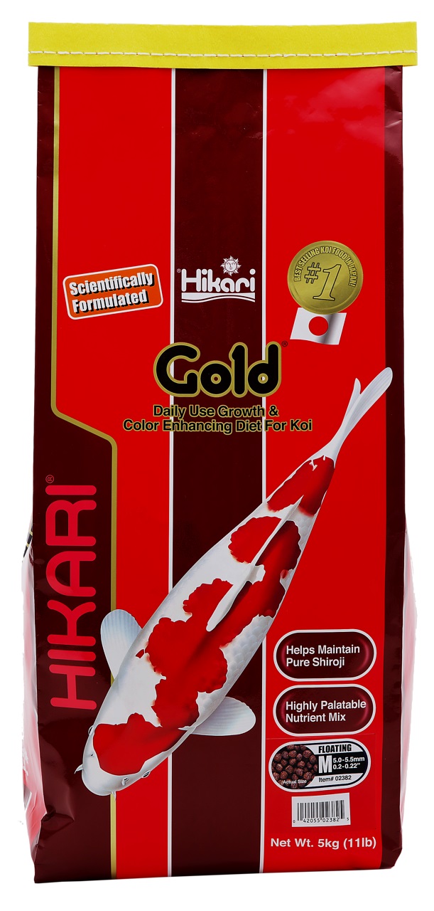 Hikari Gold 5 kg Medium Schwimmfutter Koifutter
