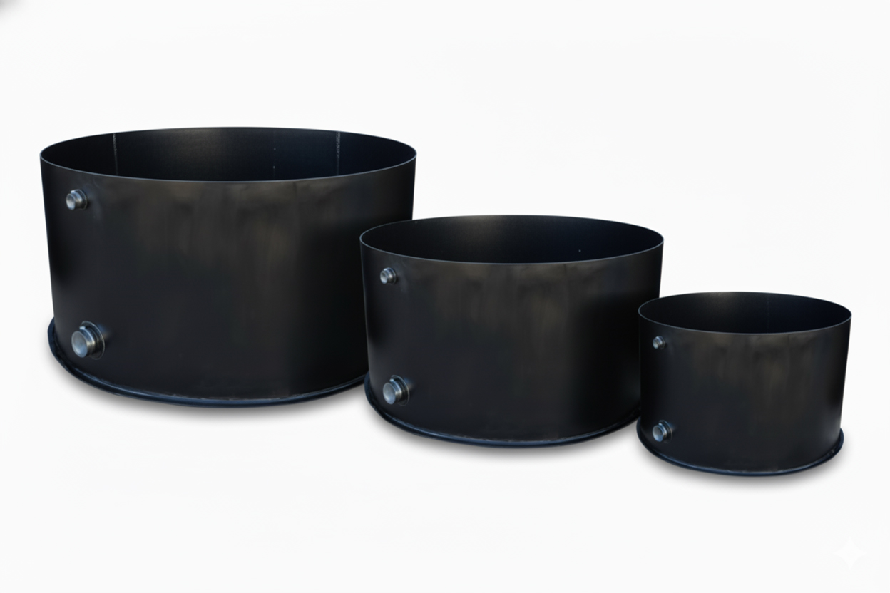 PE-Becken 1960 x 1000 mm ca. 2.830 Liter Hälterungsbecken