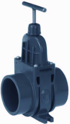 PVC-Zugschieber 125mm VDL