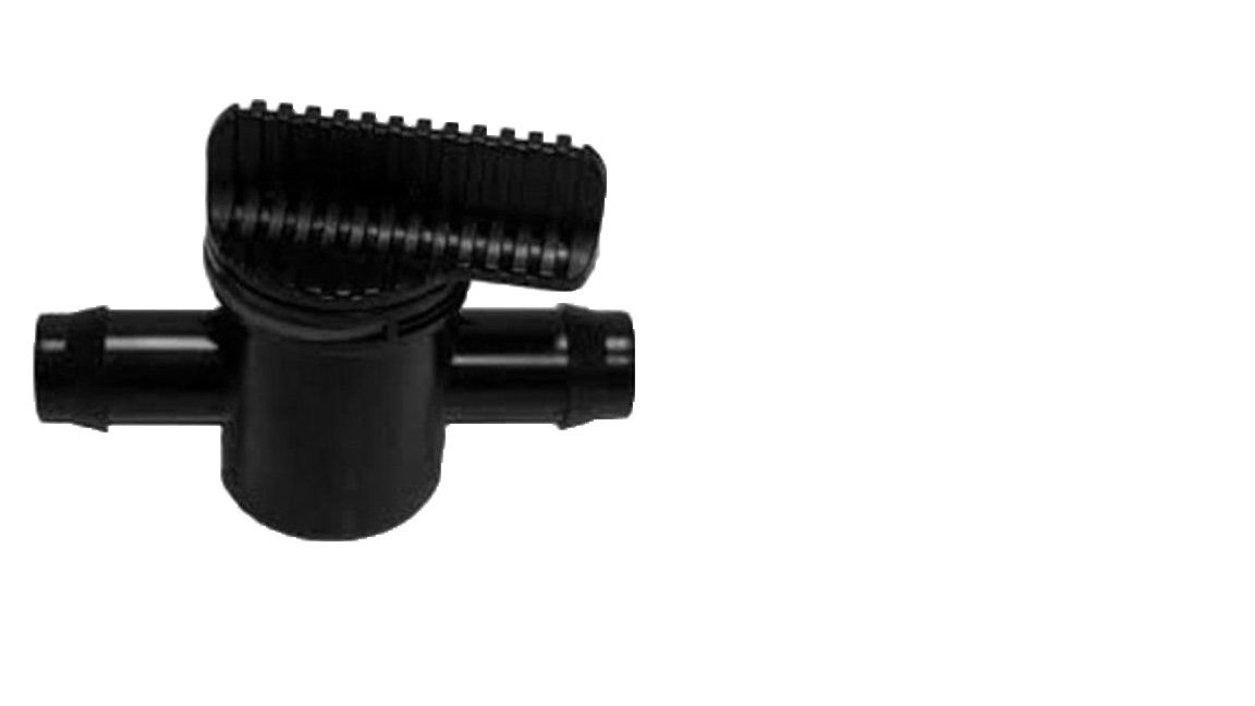 Verteilerstück Hahn 10x10mm 2x Tülle für Luftverteilung